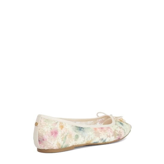 Dune Ladies Hennie - Brown Leather Ballet Flats - Image 4