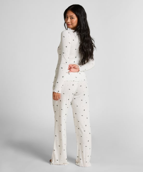 Hunkemöller Pointelle Pyjama Pants - Image 3