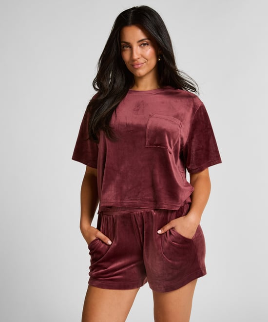Hunkemöller Velvet Pocket shorts - Image 1