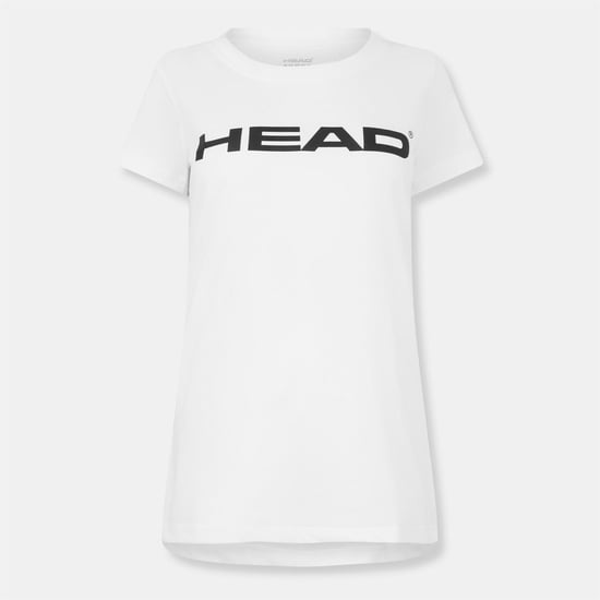 Women's HEAD Branding T in White - Image 1