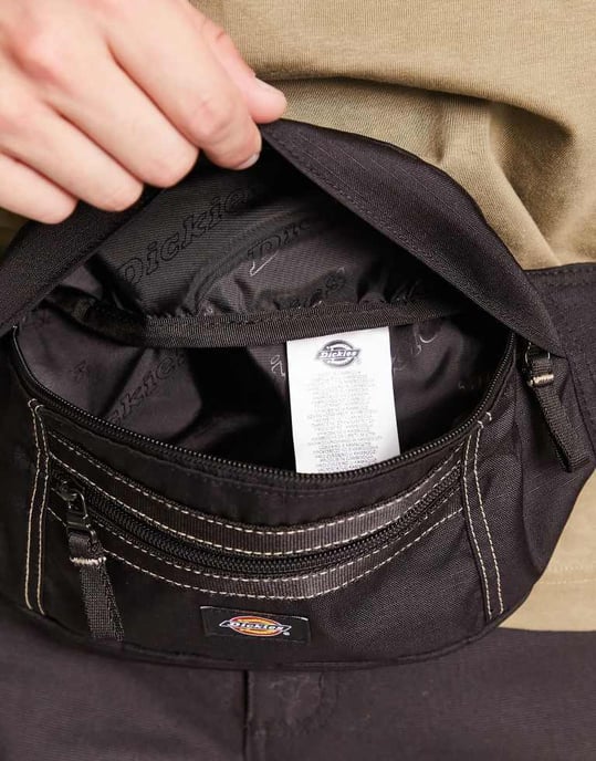 Dickies ashville pouch in black - Image 3