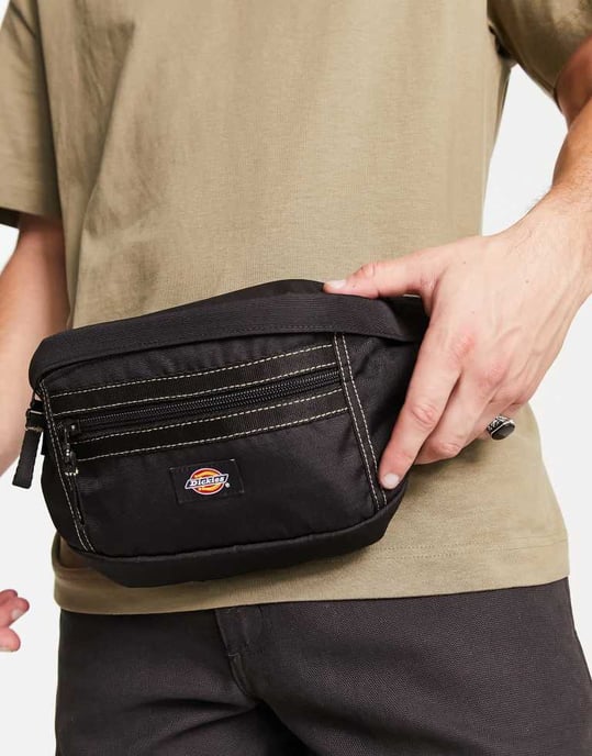 Dickies ashville pouch in black - Image 4