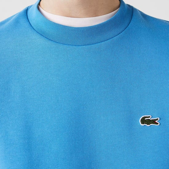 Lacoste Men's Crew Neck Sweatshirt Blue - Image 2