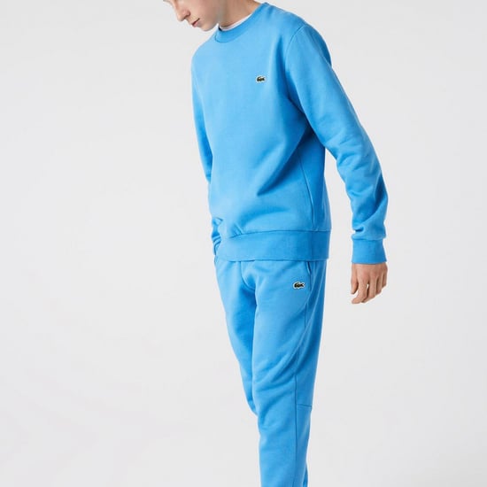 Lacoste Men's Crew Neck Sweatshirt Blue - Image 4
