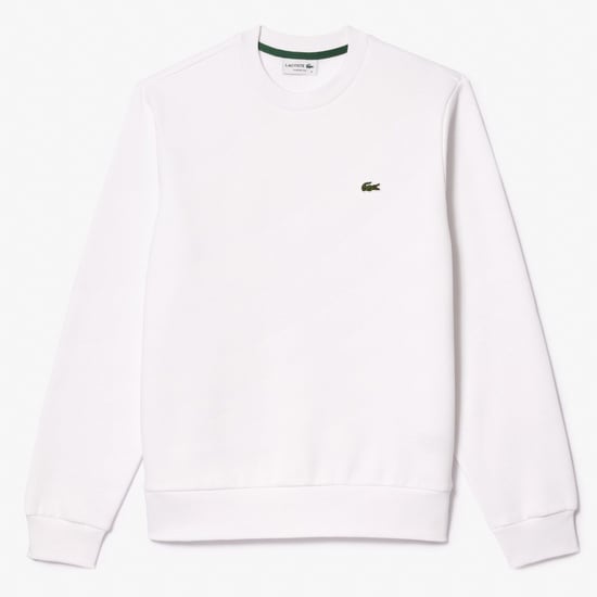 Lacoste Men's Crew Neck Sweatshirt White - Image 1