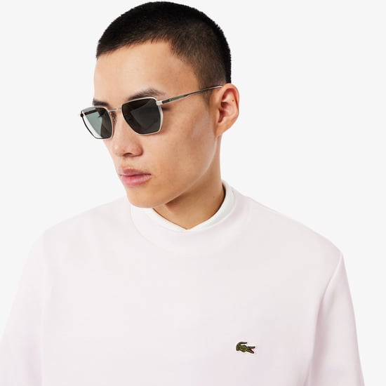 Lacoste Men's Crew Neck Sweatshirt White - Image 2