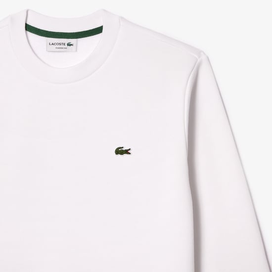 Lacoste Men's Crew Neck Sweatshirt White - Image 3