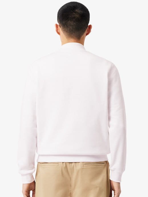 Lacoste Men's Crew Neck Sweatshirt White - Image 4