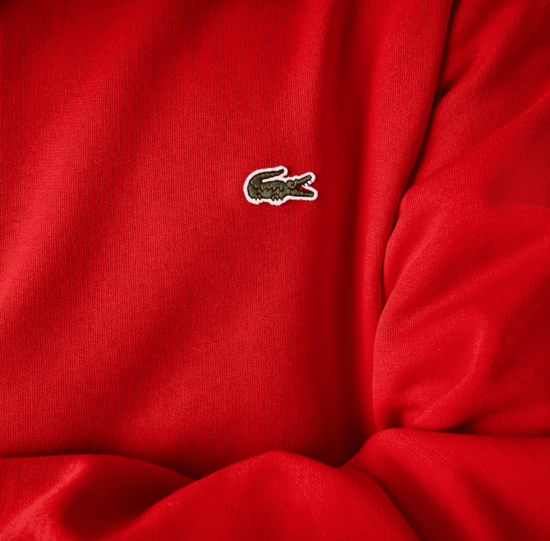 Lacoste Men's Crew Neck Sweatshirt Red - Image 2