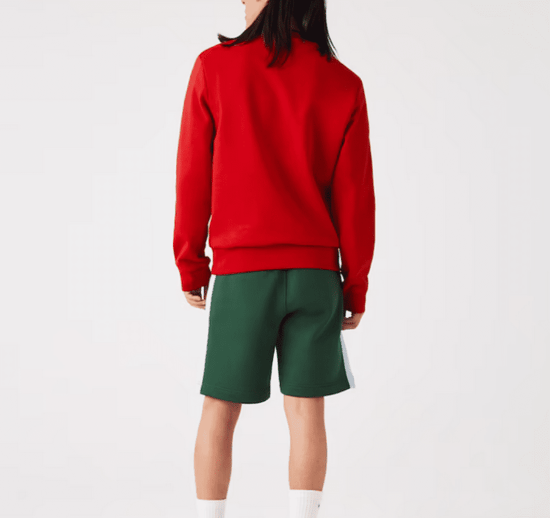 Lacoste Men's Crew Neck Sweatshirt Red - Image 5