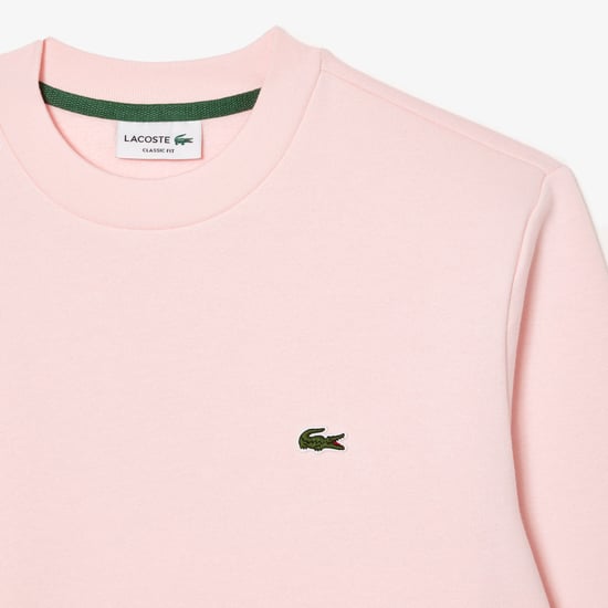Lacoste Men's Crew Neck Sweatshirt Light Pink - Image 2