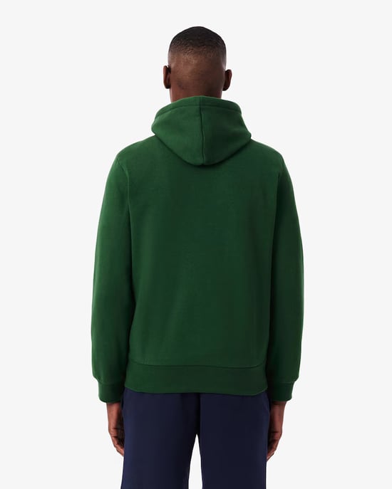 Lacoste Men's Zip Up Sweatshirt Green - Image 6
