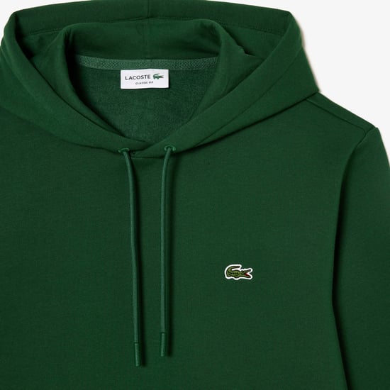 Lacoste Men's Fleece Hoodie Green - Image 2