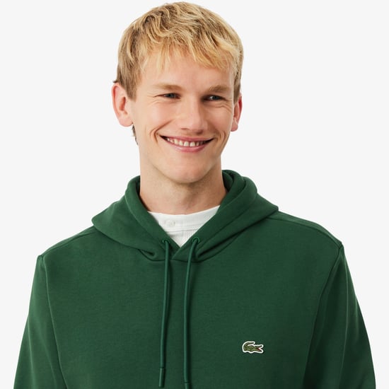 Lacoste Men's Fleece Hoodie Green - Image 3