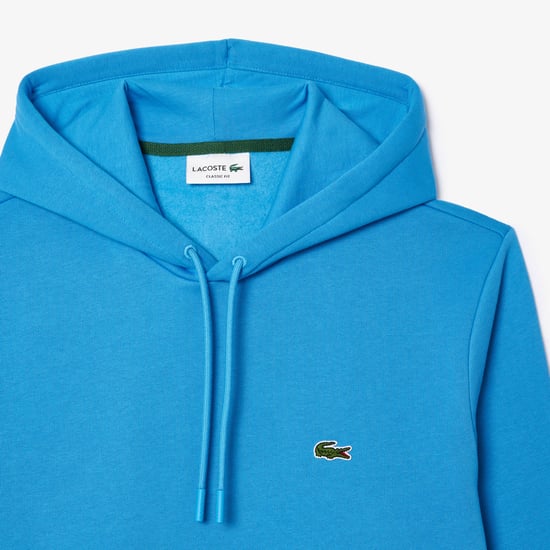 Lacoste Men's Fleece Hoodie Blue - Image 2