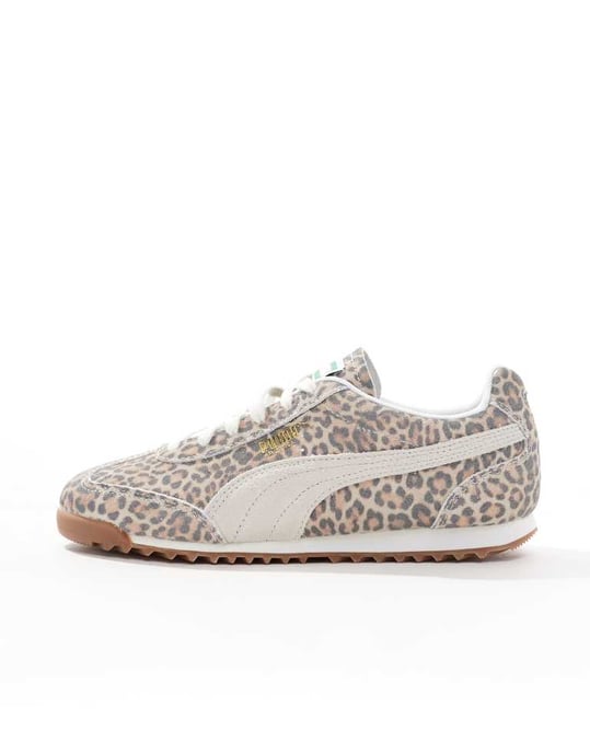 Puma Arizona trainers in leopard print - Image 2