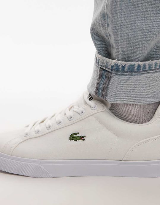 Lacoste Lerond Pro trainers in white - Image 4