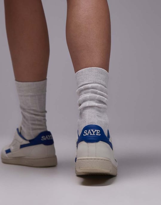 Saye unisex Modelo '89 trainers in blue - Image 3