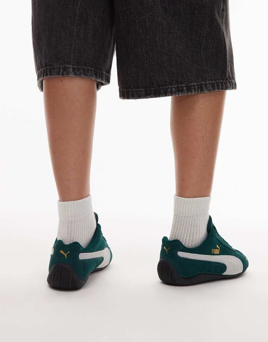 Puma Speedcat OG trainers in dark green - Image 3