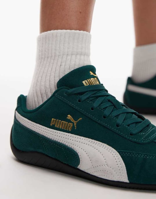 Puma Speedcat OG trainers in dark green - Image 4