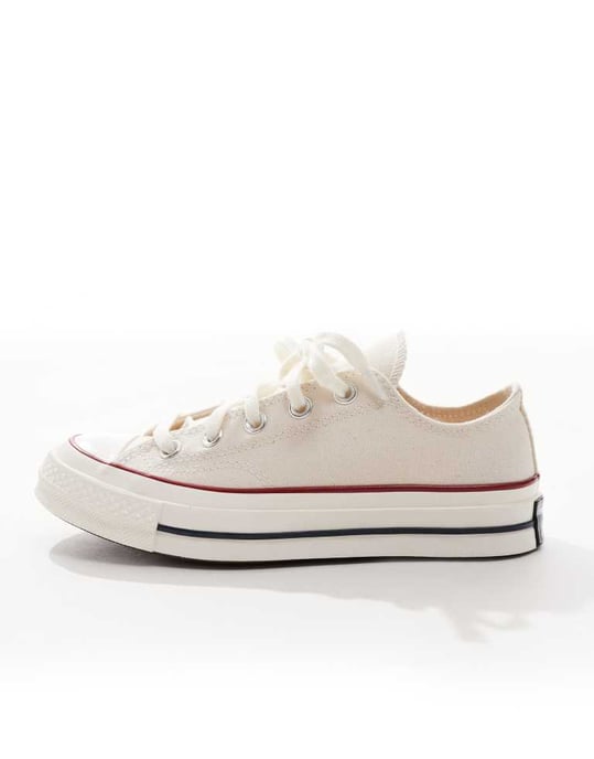 Converse Chuck 70 Ox Wide Fit trainers in cream - Image 2
