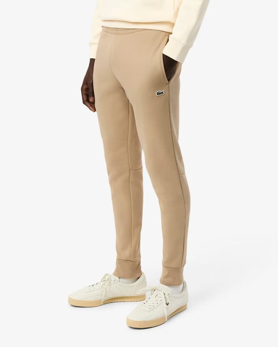 Lacoste Men's Sweatpants Beige - Image 4