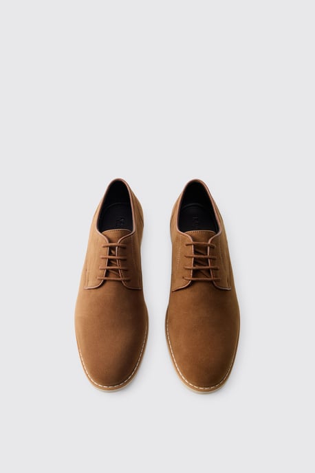 Faux Suede Derby Shoe - Image 4