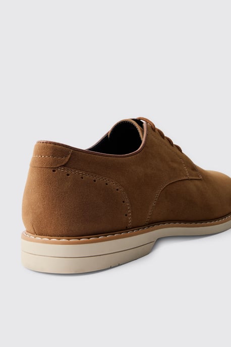 Faux Suede Derby Shoe - Image 5