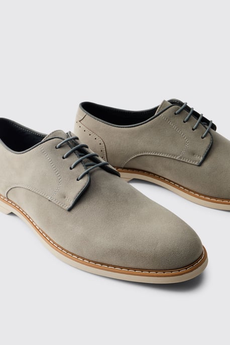 Faux Suede Derby Shoe - Image 3