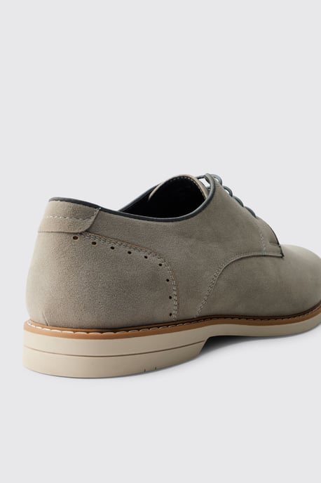Faux Suede Derby Shoe - Image 5