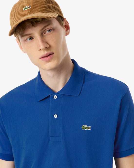 Lacoste Men's Polo Shirt Sax Blue - Image 3
