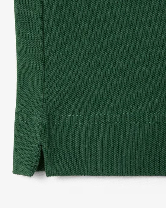 Lacoste Men's Paris Strech Pique Polo Shirt Green - Image 6