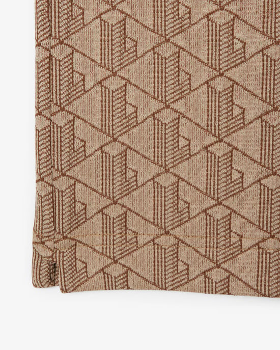 Lacoste Men's Monogram Polo-Beige - Image 6