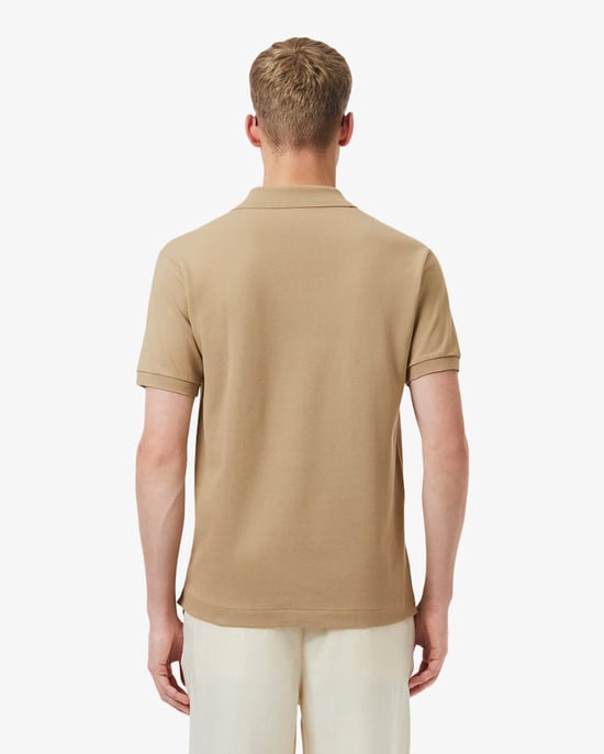 Lacoste Men's Polo Shirt Beige - Image 5