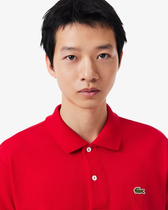 Lacoste Men's Polo Shirt Red - Image 3