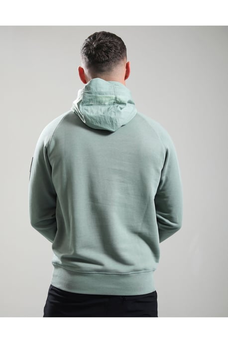 Stanford 1/4 Zip Hood Sage - Image 2