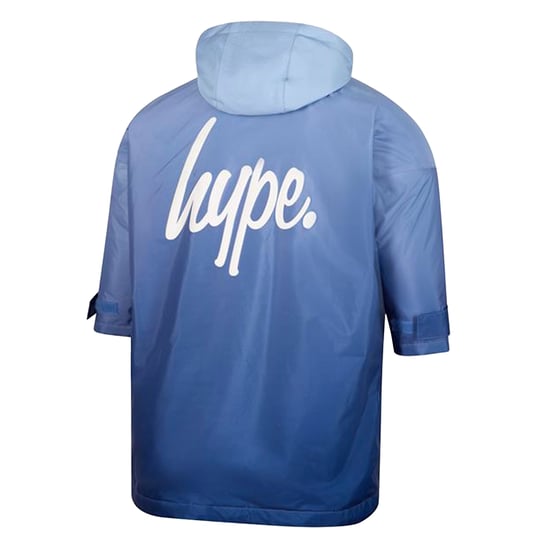 Kinderen Veranderjas Meisjes en Jongens Blauwe Ombre Fleece Warme Zwemjas - Image 2