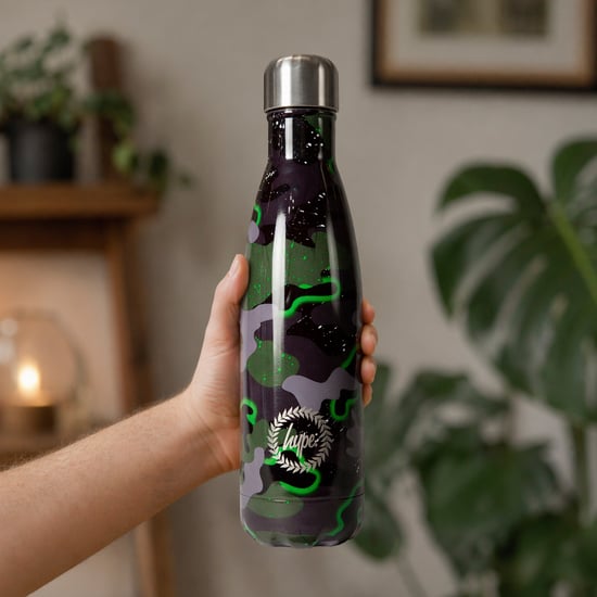500ml Thermische Waterfles | Groene Camouflerende RVS Geïsoleerde Lekvrije - Image 5