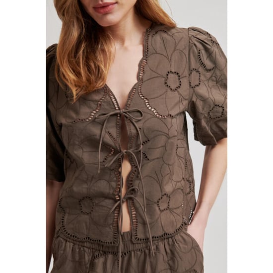Second Female top avrille blouse 6129 canteen - Image 4