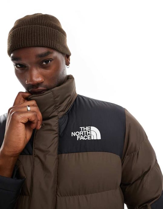 The North Face Limbara puffer jacket in brown - Image 3