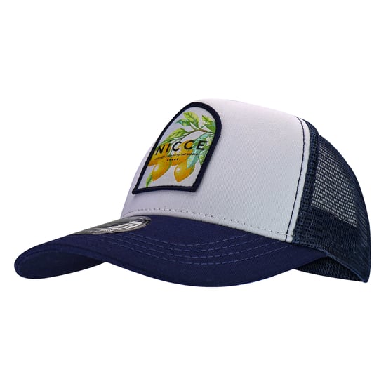 Heren Geborduurde Santorini Trucker Cap | Katoenen Ademend One Size Pet - Image 1