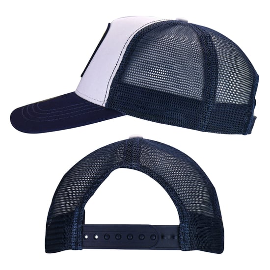 Heren Geborduurde Santorini Trucker Cap | Katoenen Ademend One Size Pet - Image 3