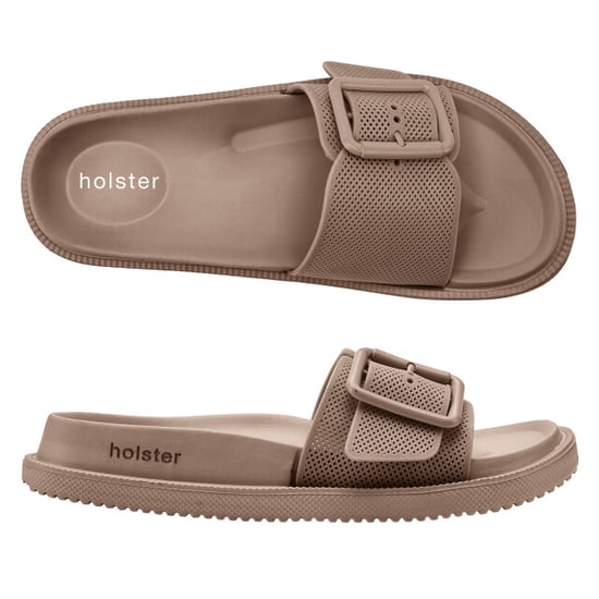 Holster Laze slippers vegan comfort podologisch goedgekeurd waterbestendig naturel - Image 2