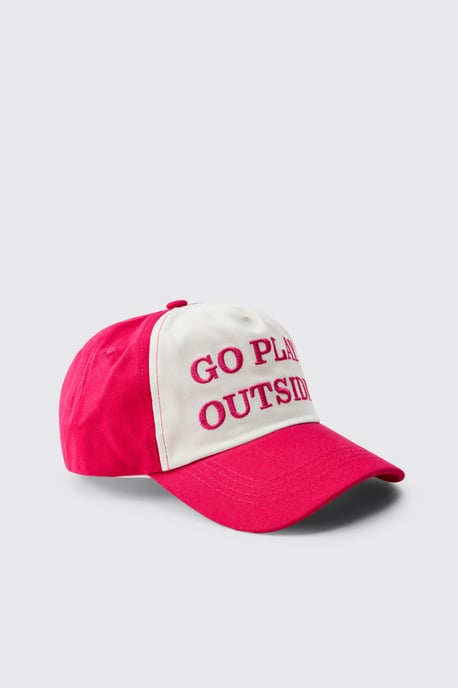 Slogan Embroidered Cap - Image 4