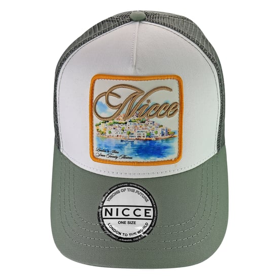 Mens Embroidered Trucker Cap | Breathable Cotton Lightweight Rivvi Casual Hat - Image 4