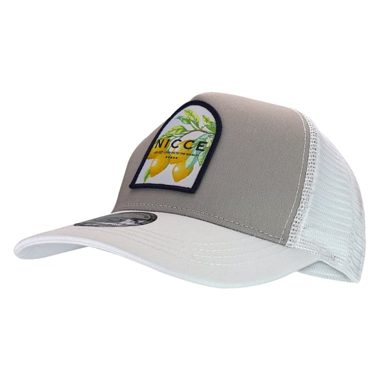 Mens Embroidered Santorini Trucker Cap | Cotton Breathable One Size Hat - Image 1