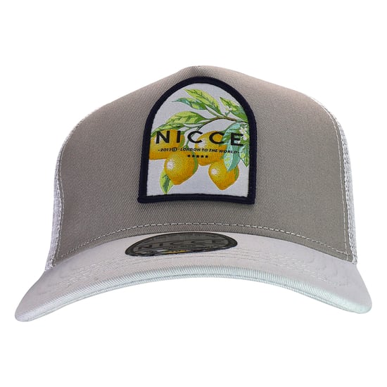 Mens Embroidered Santorini Trucker Cap | Cotton Breathable One Size Hat - Image 2