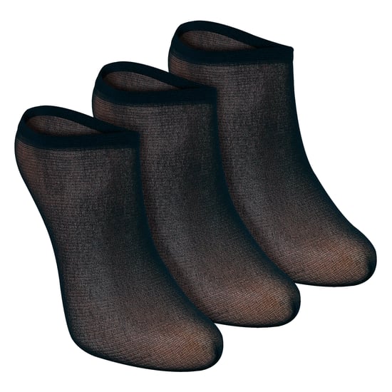 3-Pack Dames Onzichtbare Pop Sokken 15 Denier Lichtgewicht No Show Sokken - Image 1