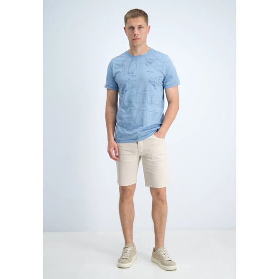 Gabbiano Heren shirt 1566115 nik 224 allure blue - Image 4