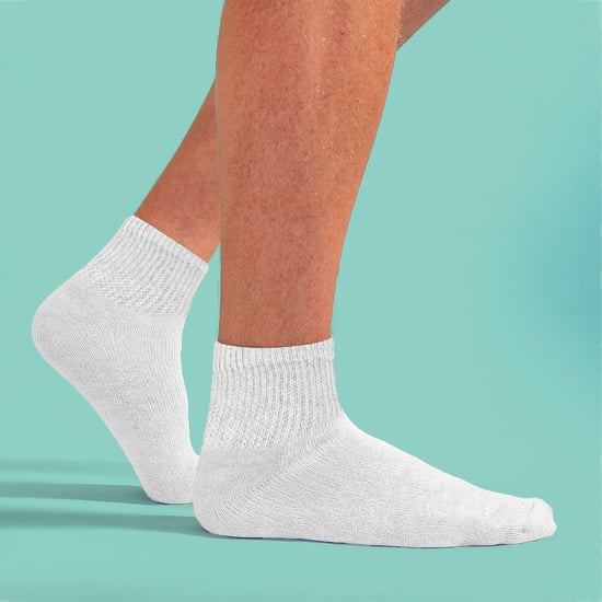 6-pack mäns ankelsockor för diabetiker, bomullsrika, andningsbara vardagssockor - Image 3